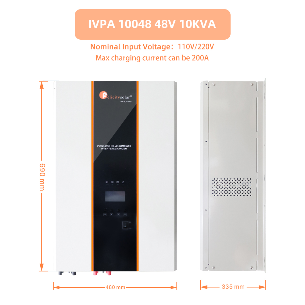 110V/220V 48V Solar Converter  - Split Phase Inverter 10Kw 110V 220V 评论和价格