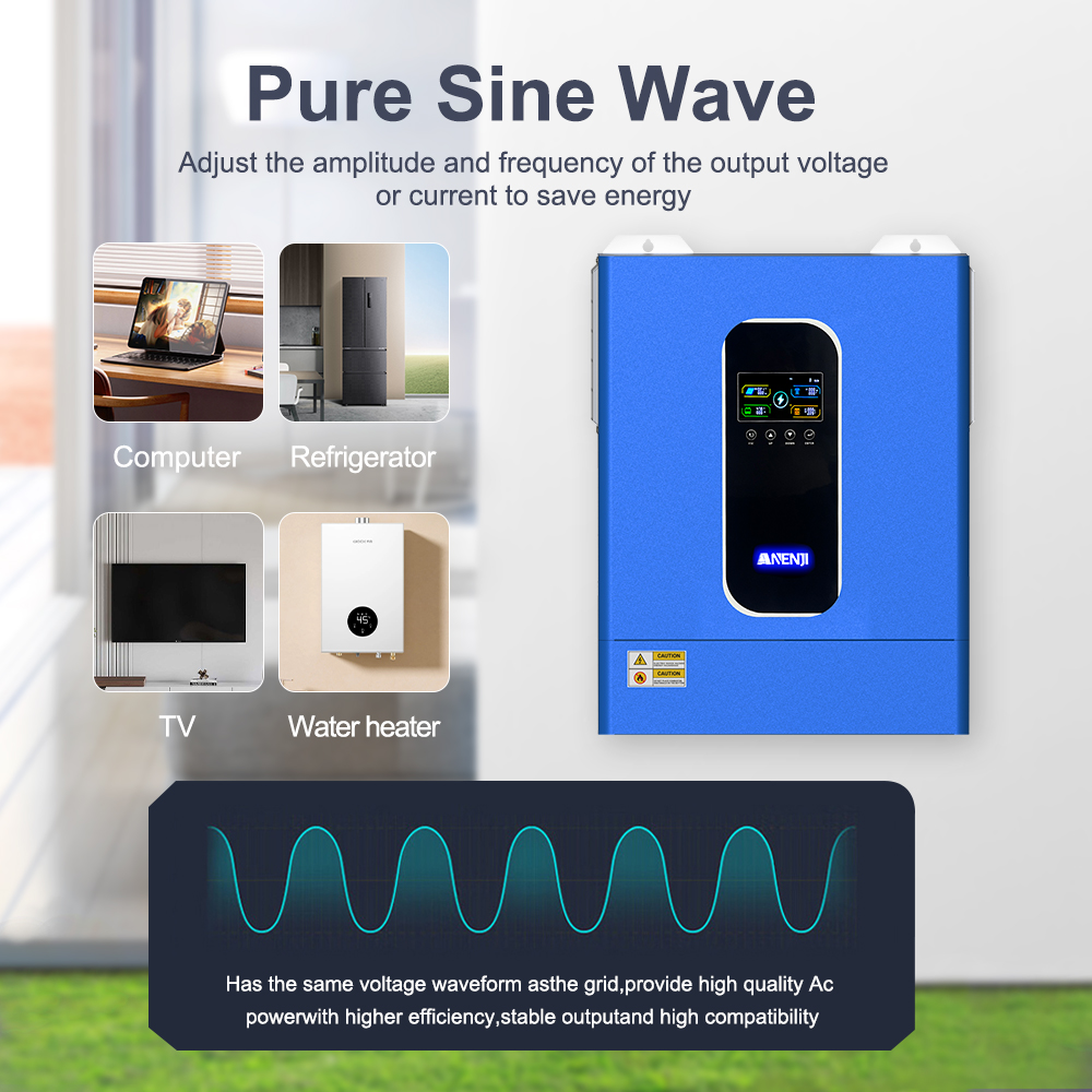 ANENJI 11KW 48V Hybrid Solar I - Hybrid Solar Inverter 5.5Kw Mppt 48V 评论和价格