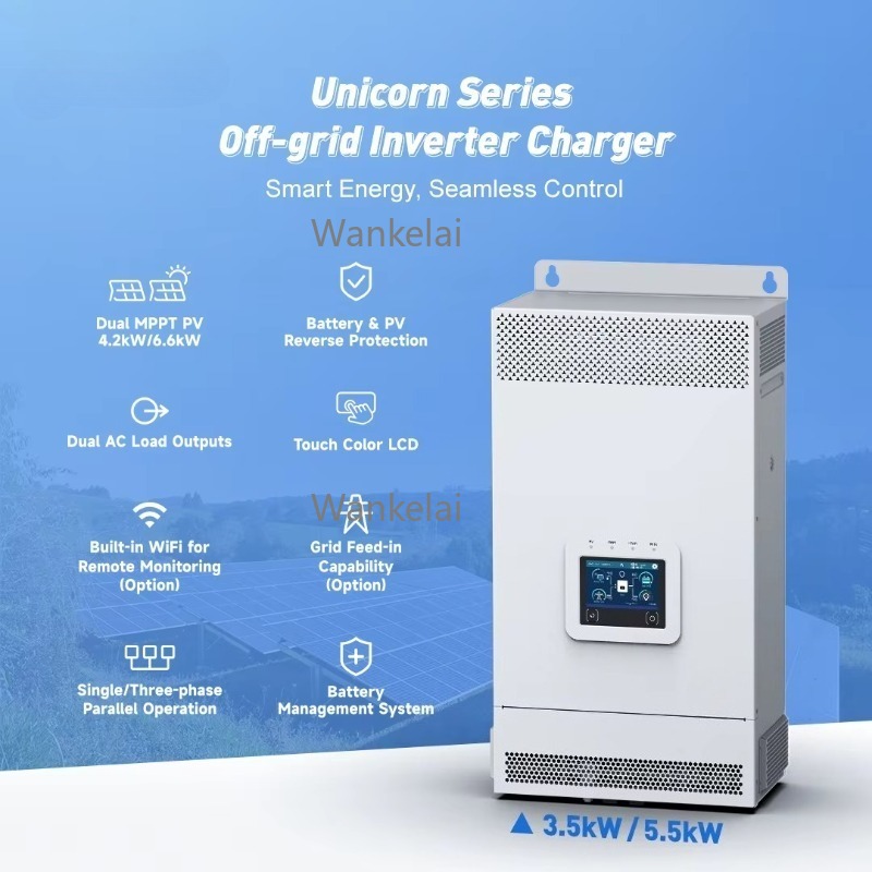 3.5KW 5.5KW 6KW 48v Hybrid Sol - Hybrid Solar Inverter 5.5Kw Mppt 48V 评论和价格