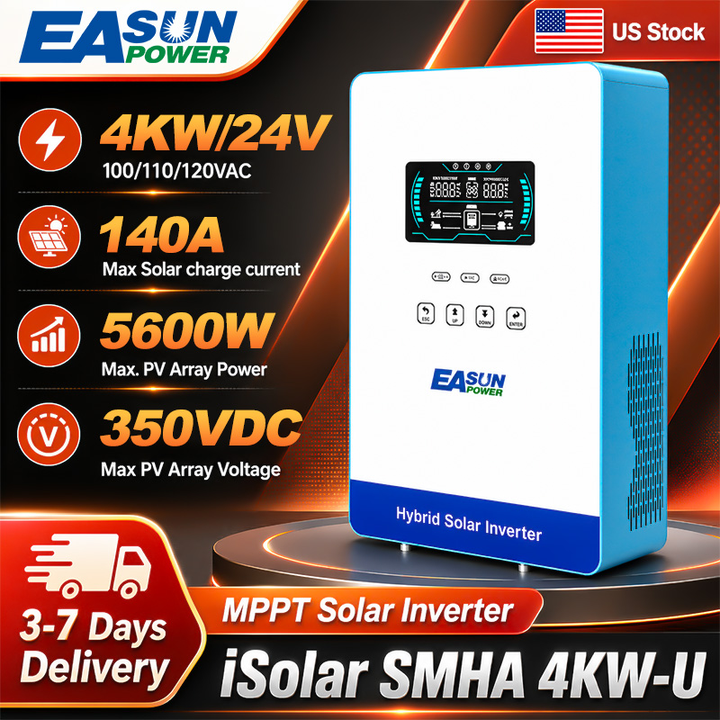 EASUN POWER 4000W 24V Off Grid - Grid Tie Inverter Limiter 2000W 评论和价格