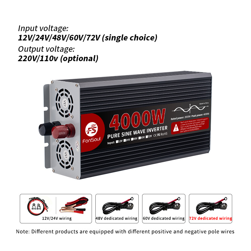 Real Power Pure Sine Wave Inve - Pure Sine Wave Inverter 5000W 48V 220V 评论和价格
