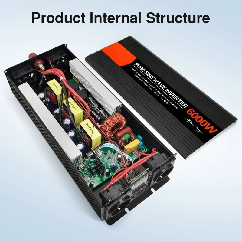 Pure Sine Wave Solar Inverter  - Pure Sine Wave Inverter 5000W 48V 220V 评论和价格