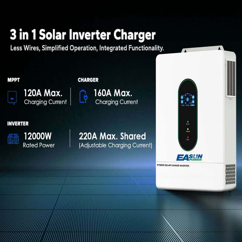 EASUN POWER US 12KW 12000W Spl - Grid Tie Inverter Limiter 2000W 评论和价格
