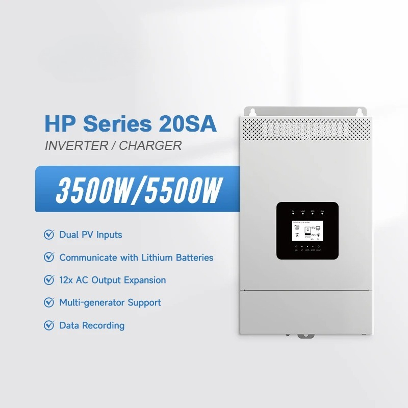 Inversor Sinusoidal Puro MPPT  - Hybrid Solar Inverter 5.5Kw Mppt 48V 评论和价格
