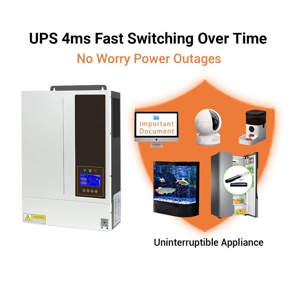 5.5KW 48V Hybrid On/ Off Grid  - Hybrid Solar Inverter 5.5Kw Mppt 48V 评论和价格